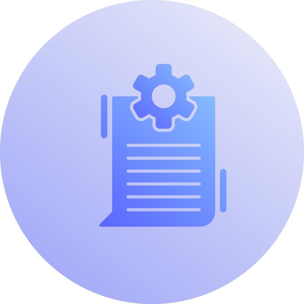 Content Management Vector Icon