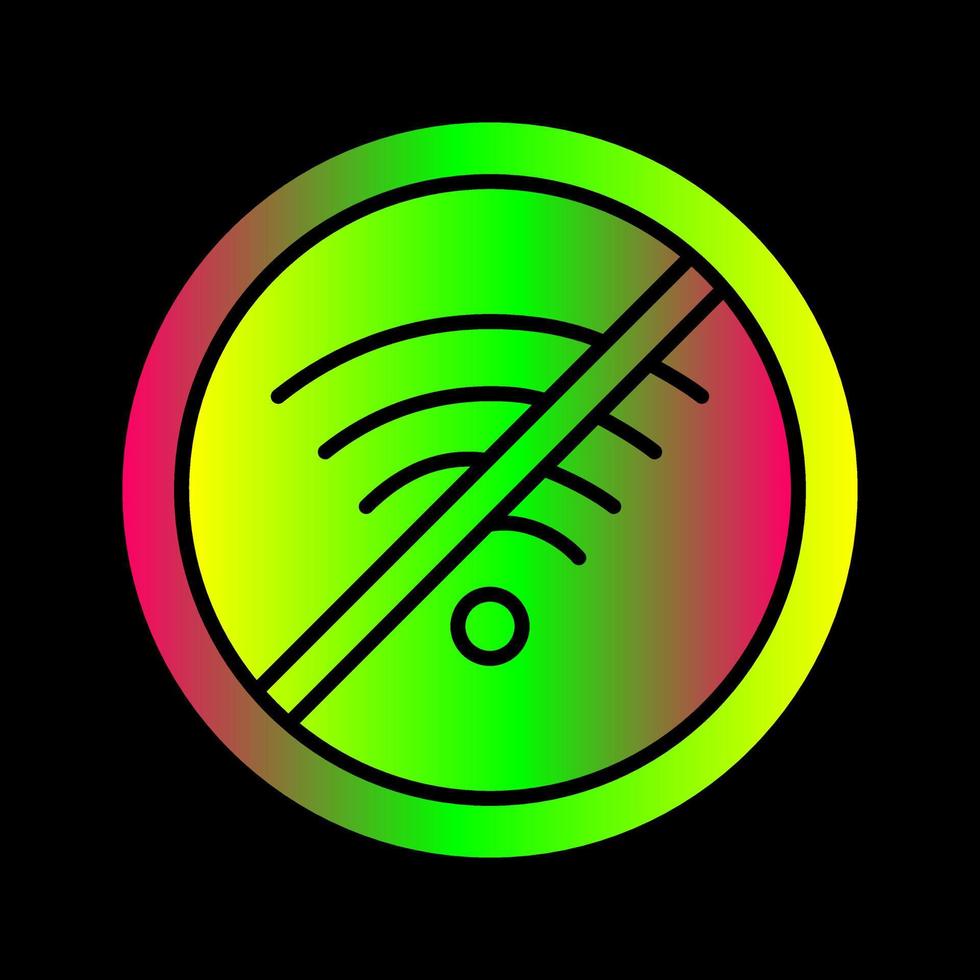 No Wifi  Unique Vector Icon