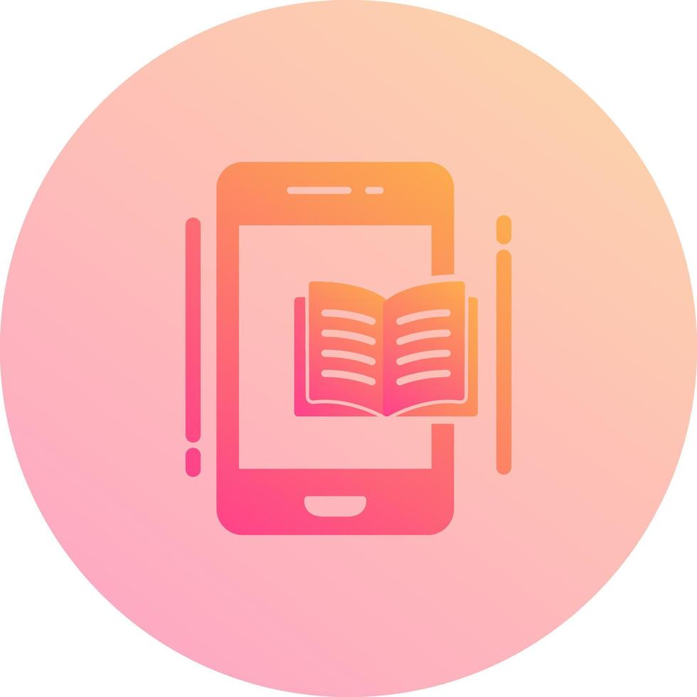 E Book Vector Icon