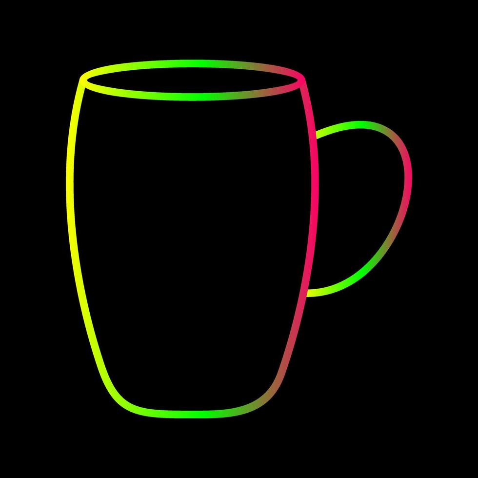 Mug Unique Vector Icon