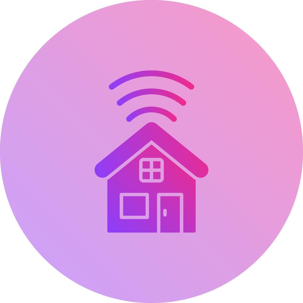 Smart House Vector Icon