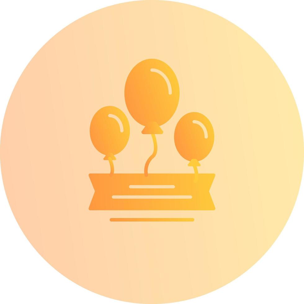 Balloons Vector Icon