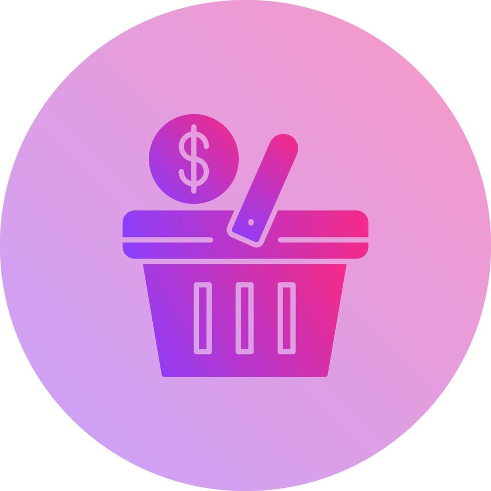 Shopping Basket Vector Icon