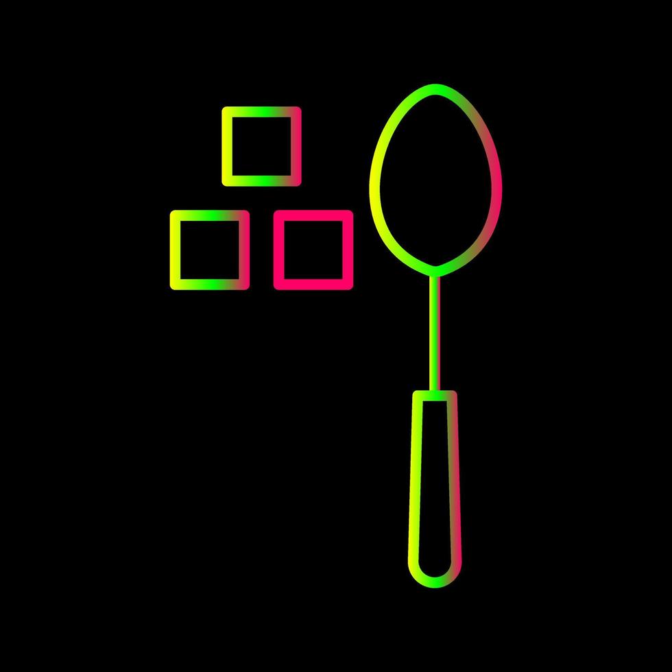 spoon unique vector icon