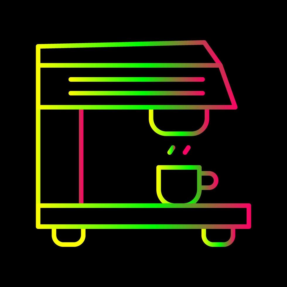 Coffee Machine Unique Vector Icon