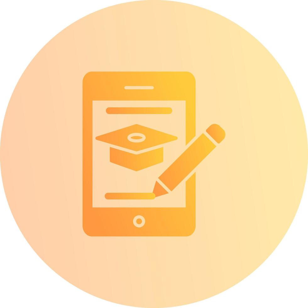 Online Course Vector Icon