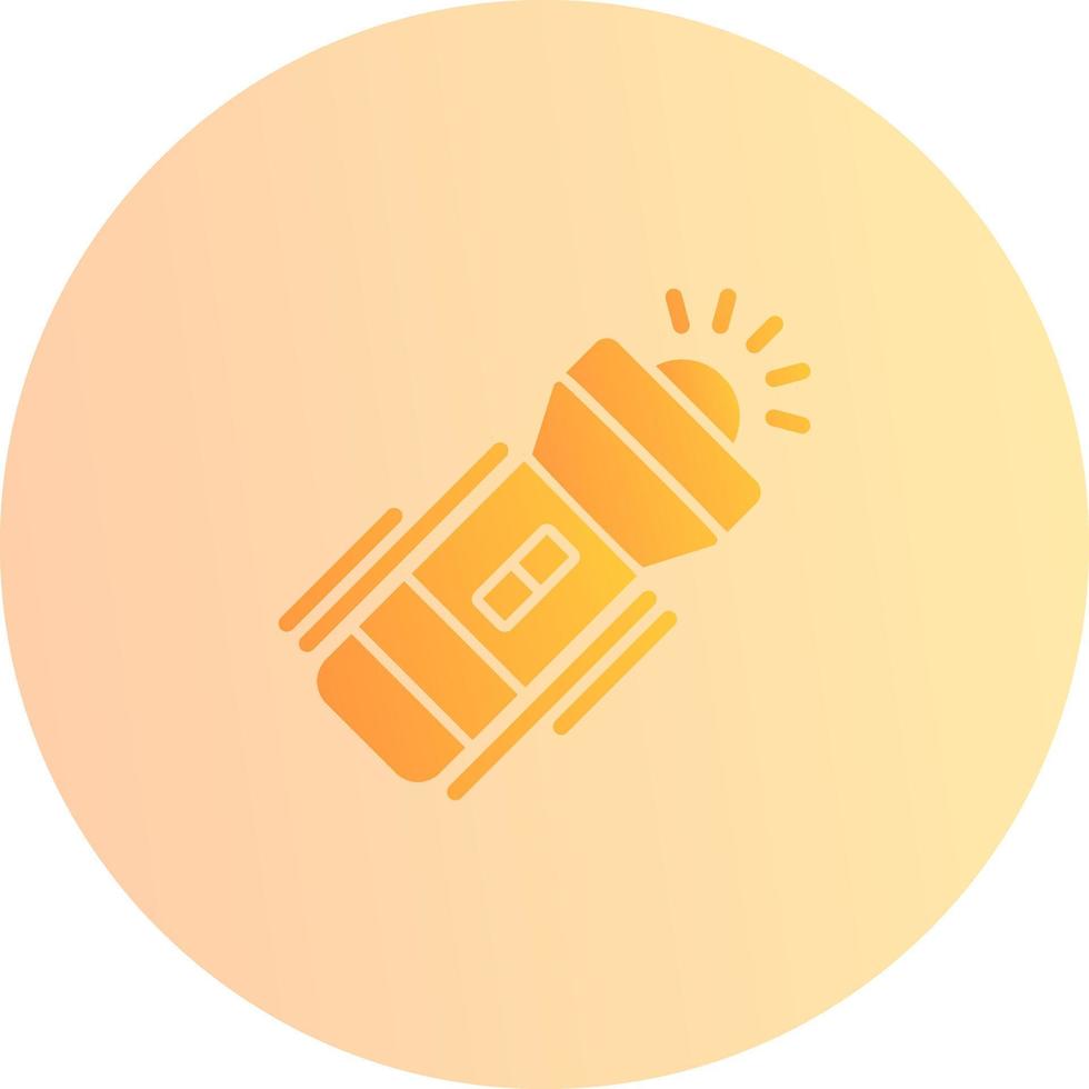 Flashlight Vector Icon