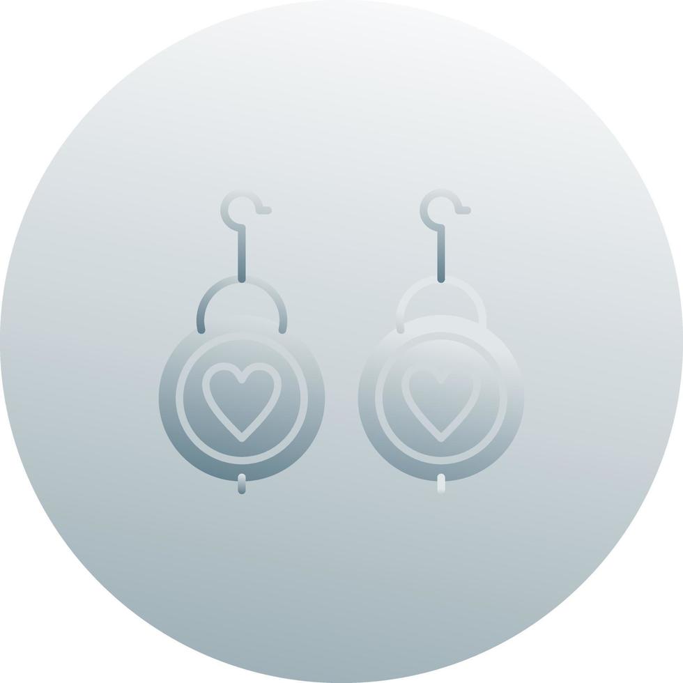 Earrings Vector Icon