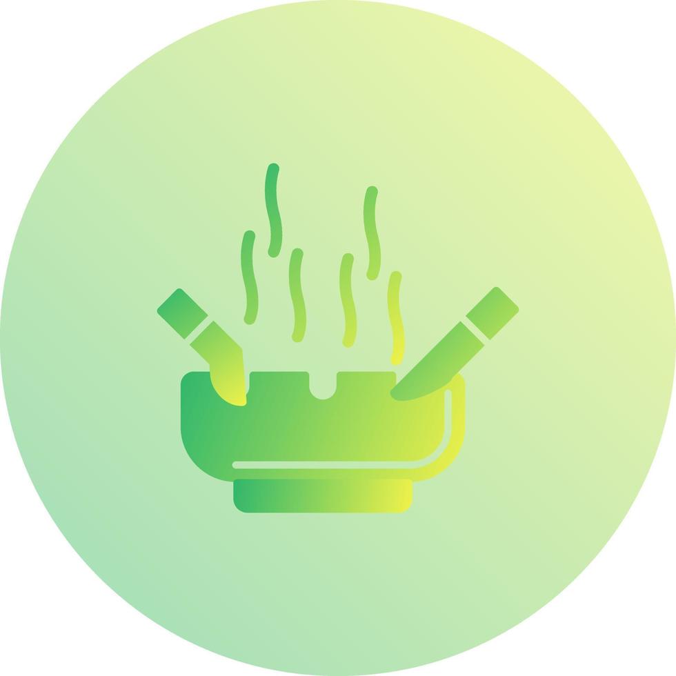 Ashtray Vector Icon