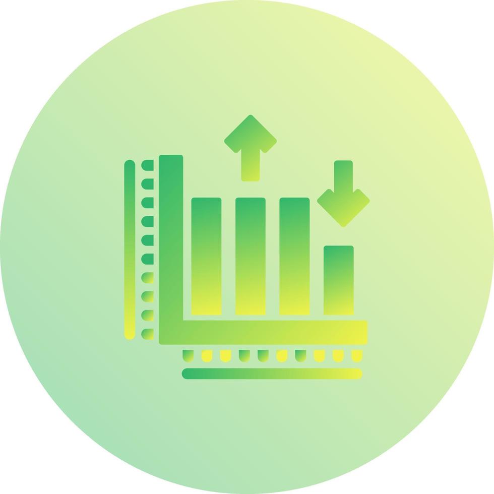 Bar Graph Vector Icon