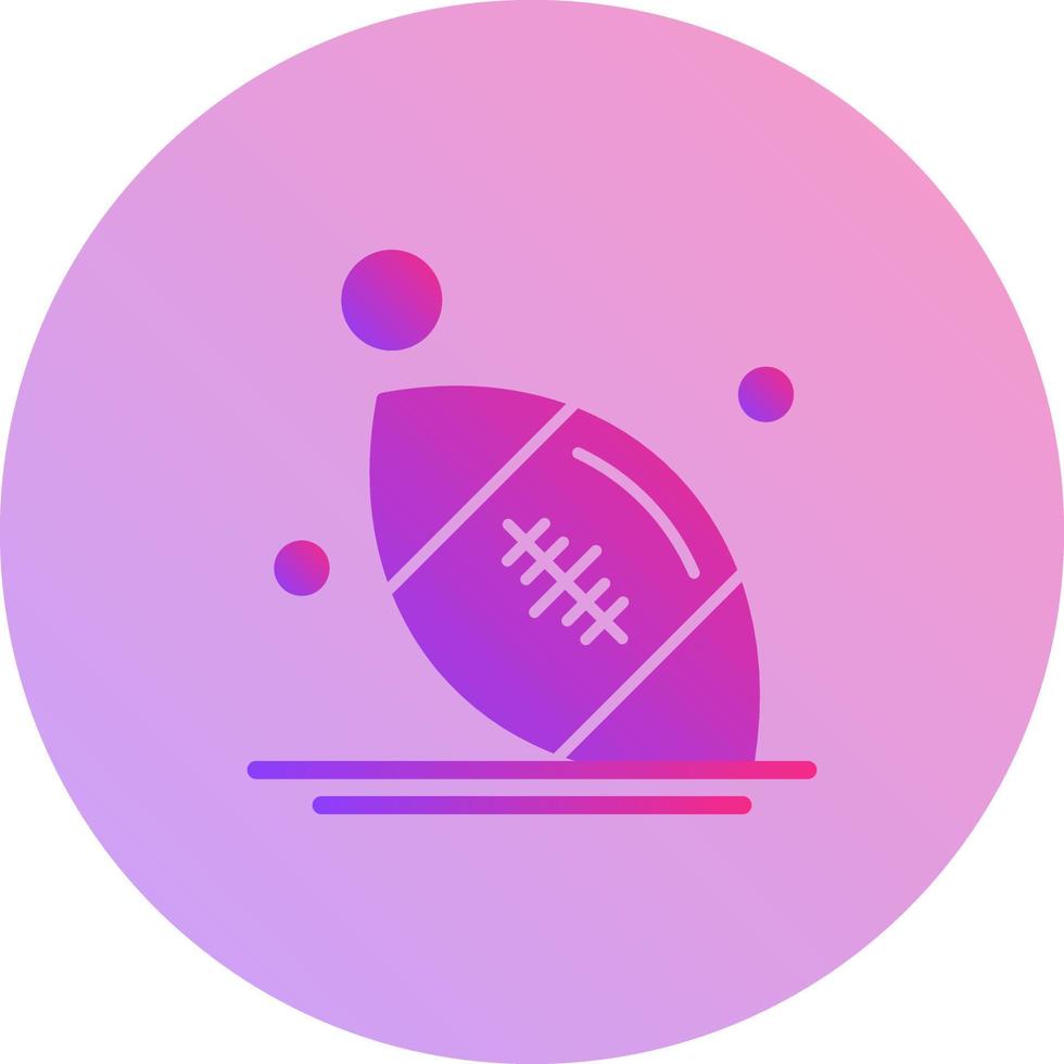 Rugby Vector Icon