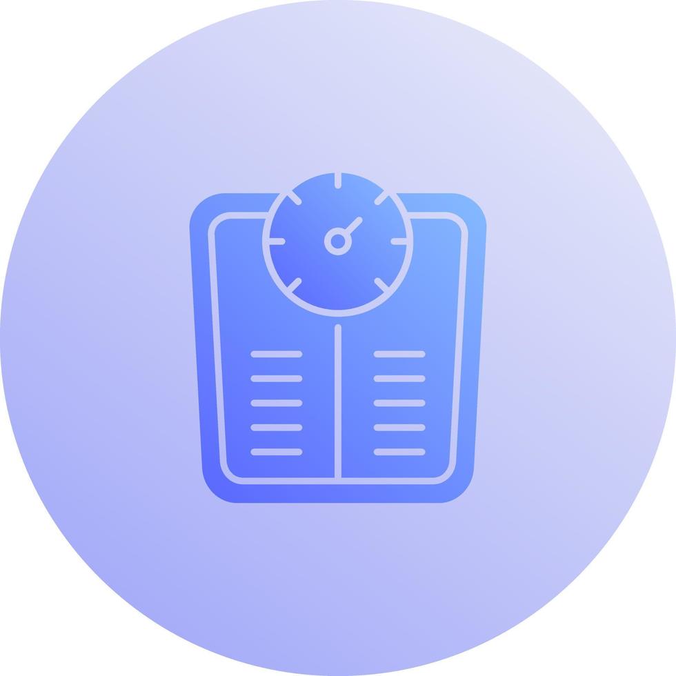 Weight Scale Vector Icon