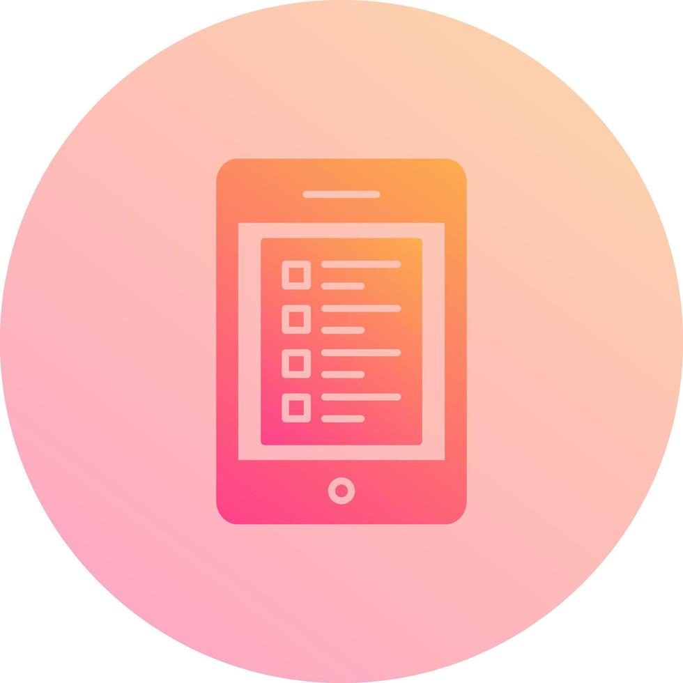Online Test Vector Icon