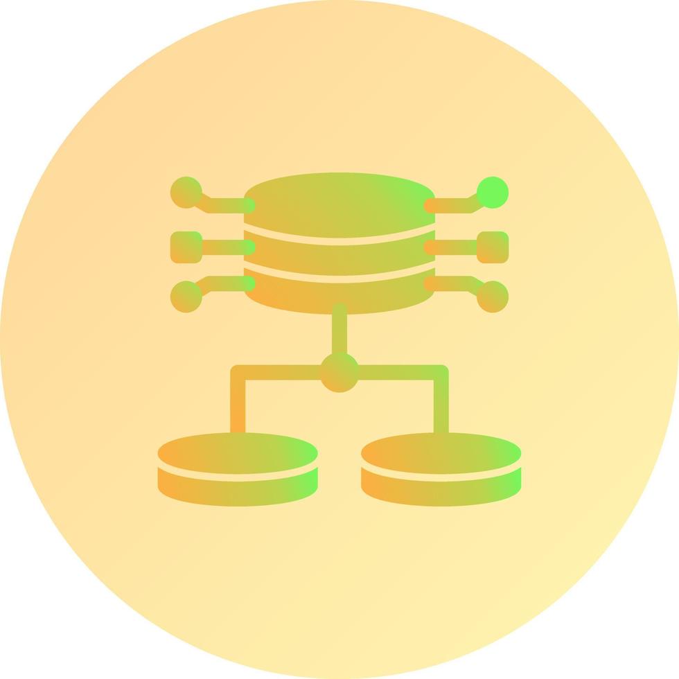 Structured Data Vector Icon