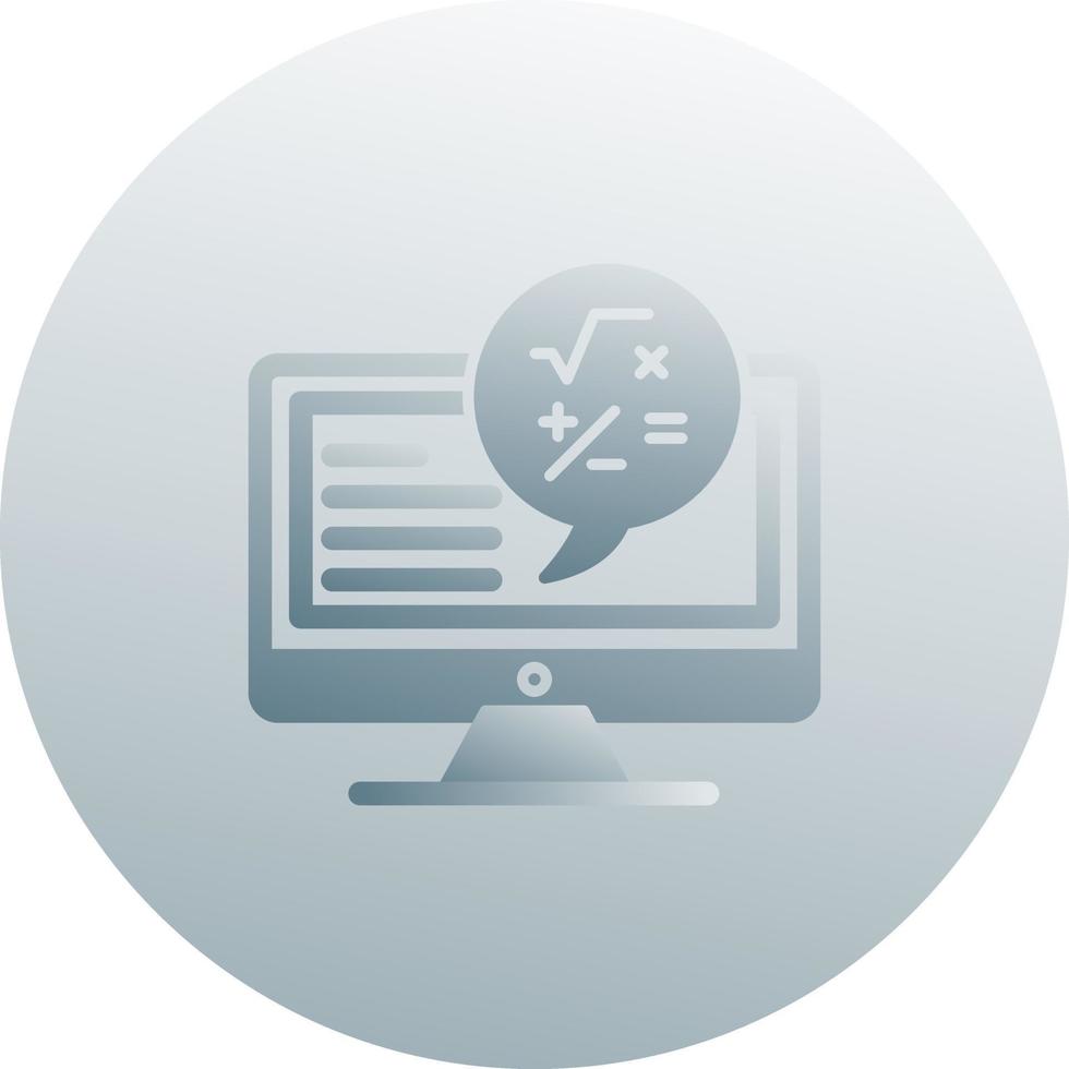 Maths Vector Icon