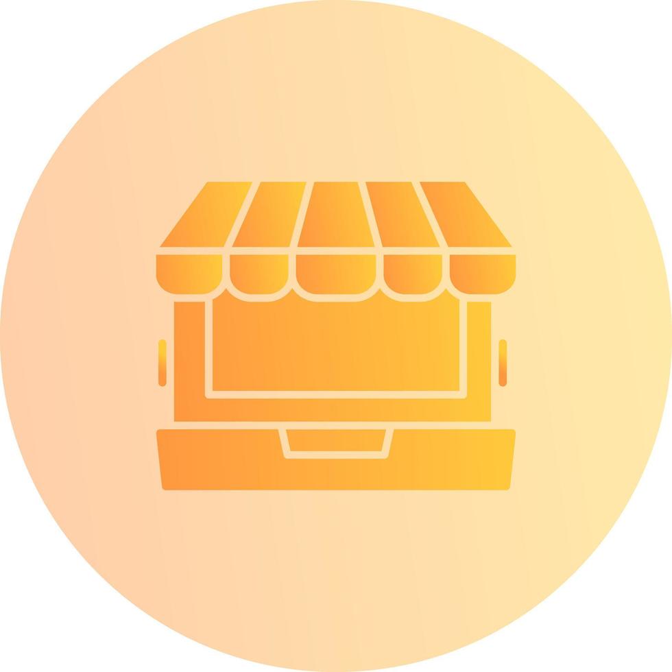 icono de vector de compras en línea