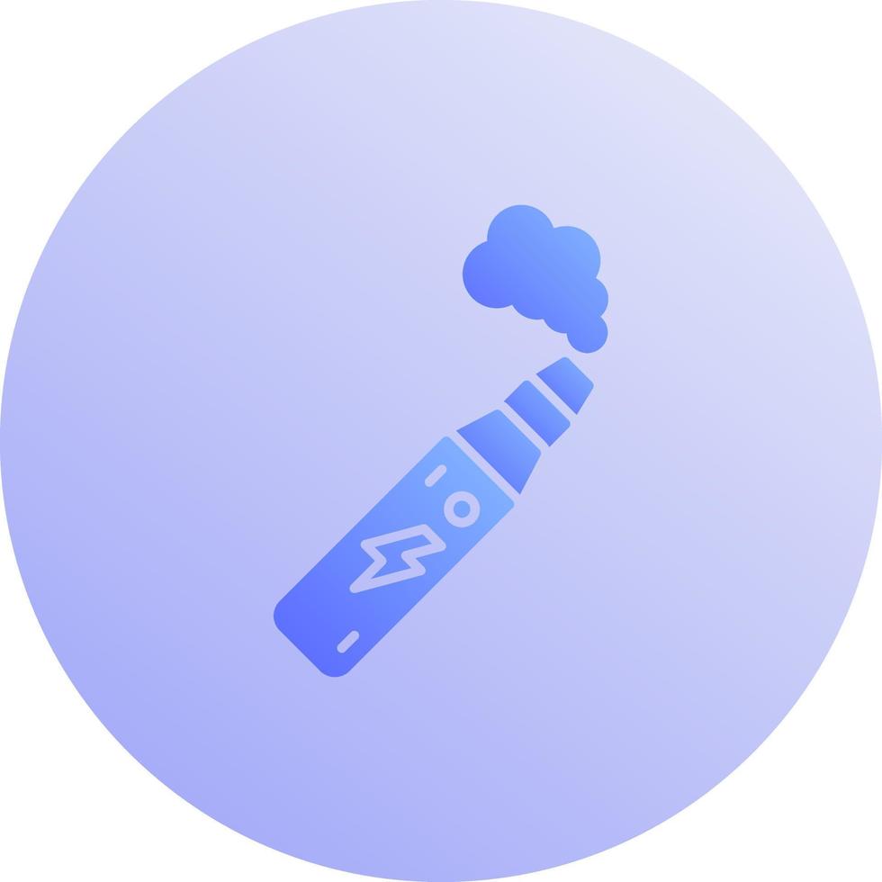 Electronic Cigarette Vector Icon