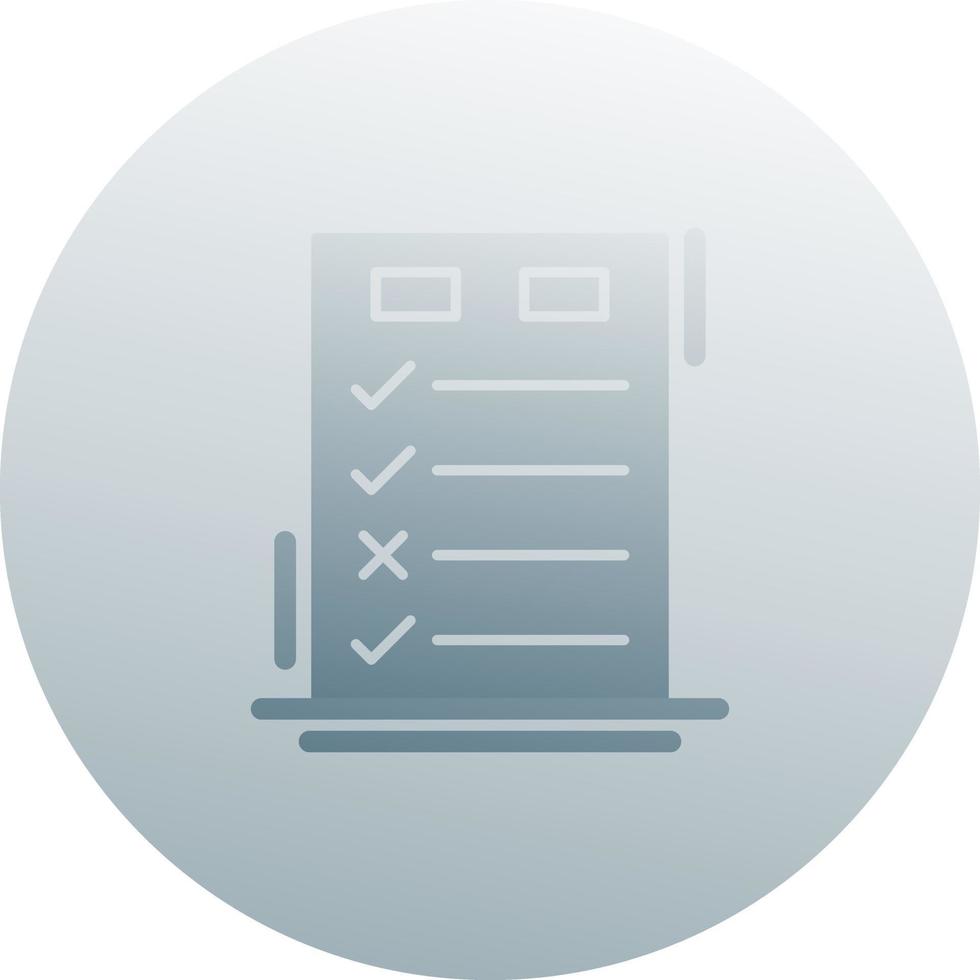 Today to Done CheckList Vector Icon