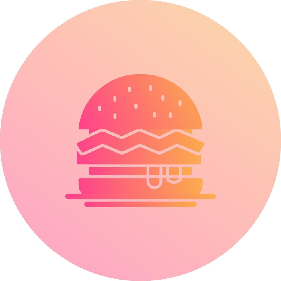 Hamburger Vector Icon