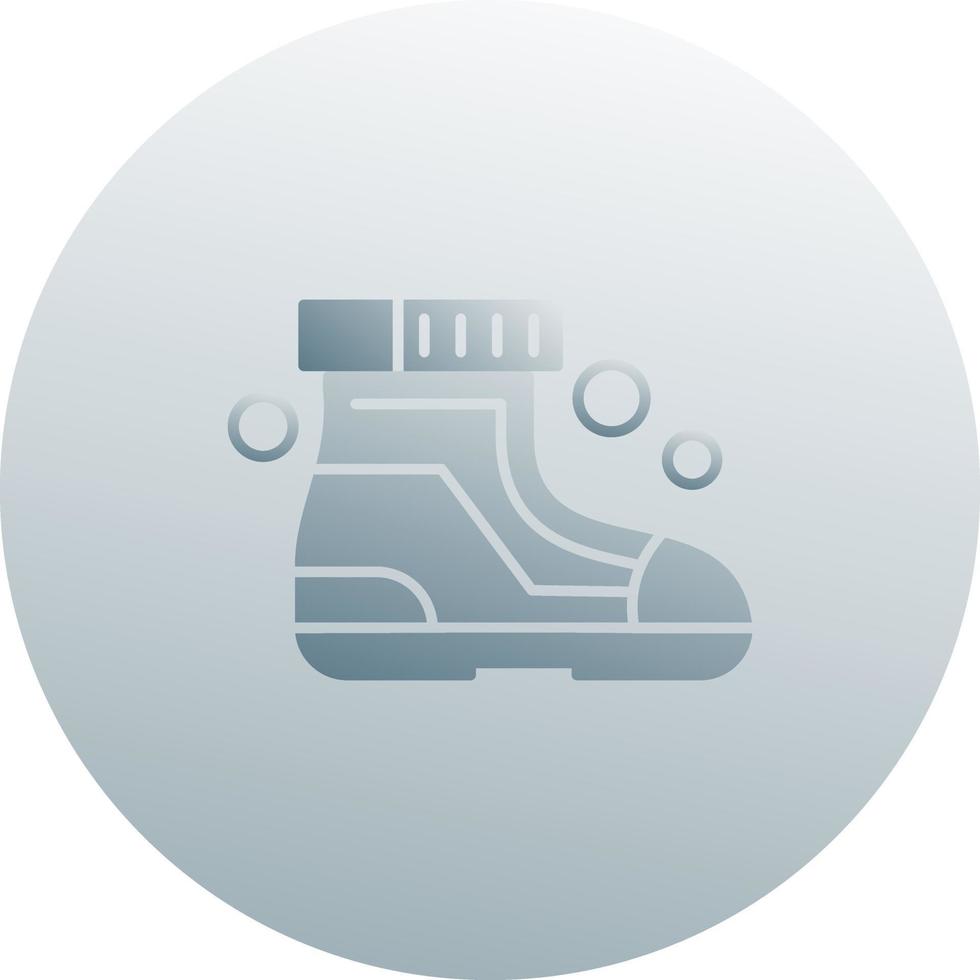 Ski Boots Vector Icon