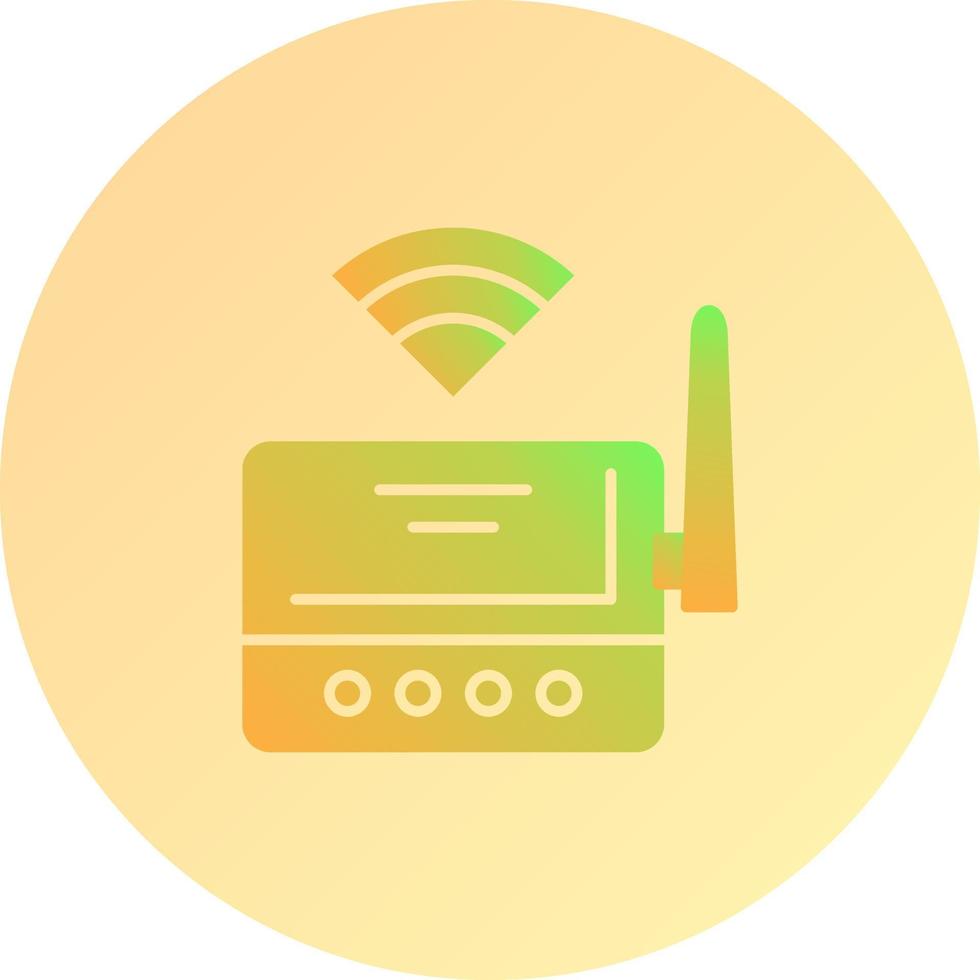 Wifi Router Vector Icon