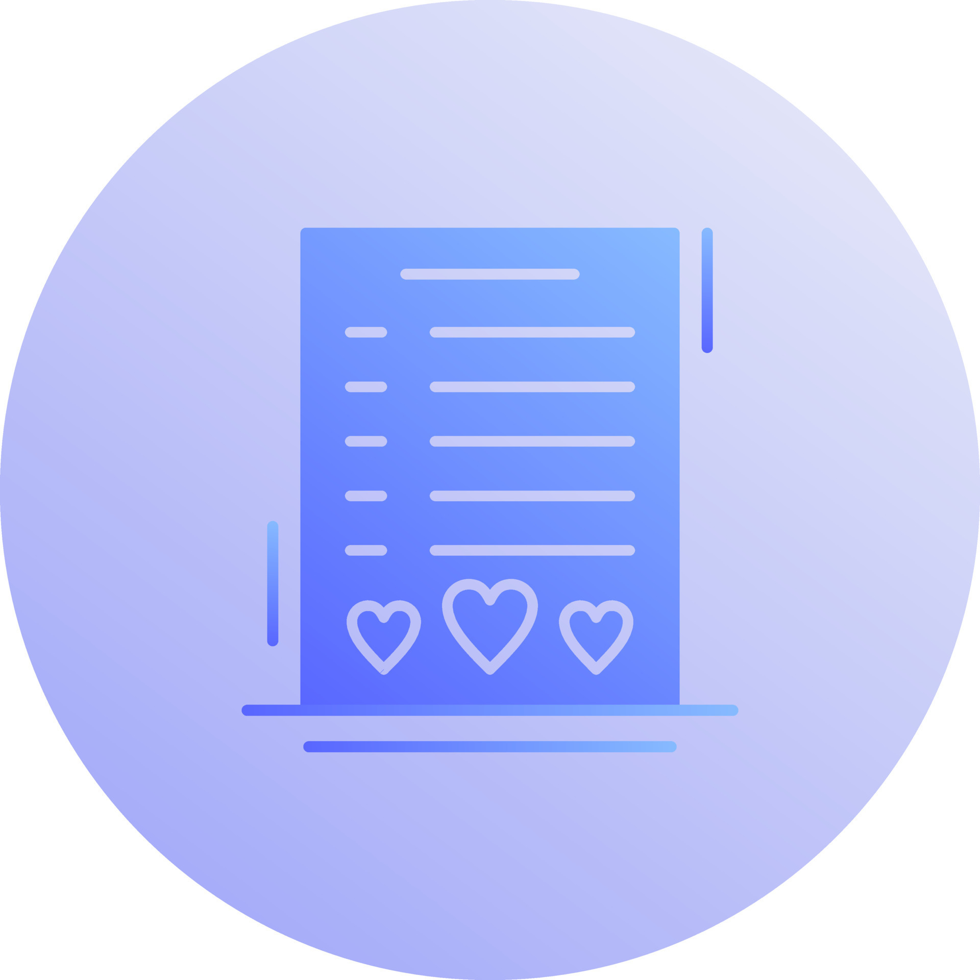 Wishlist Vector Icon 21438284 Vector Art at Vecteezy