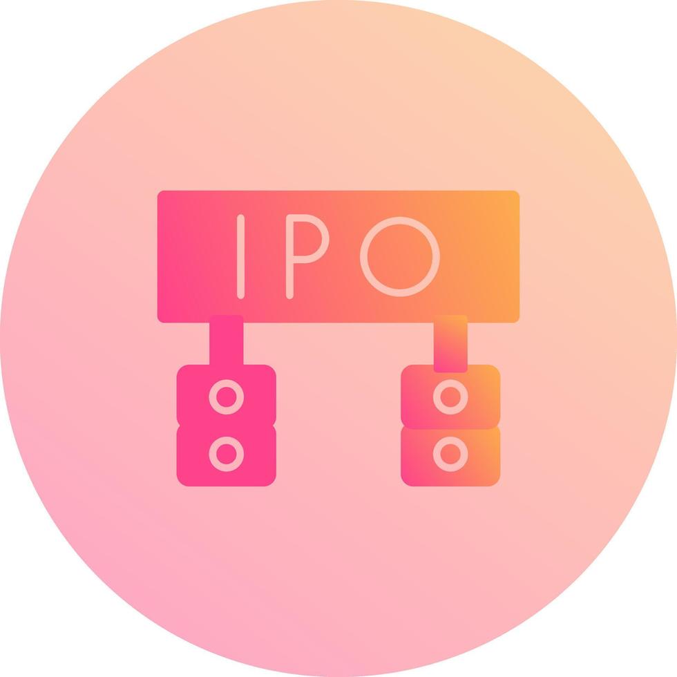 Ipo Vector Icon