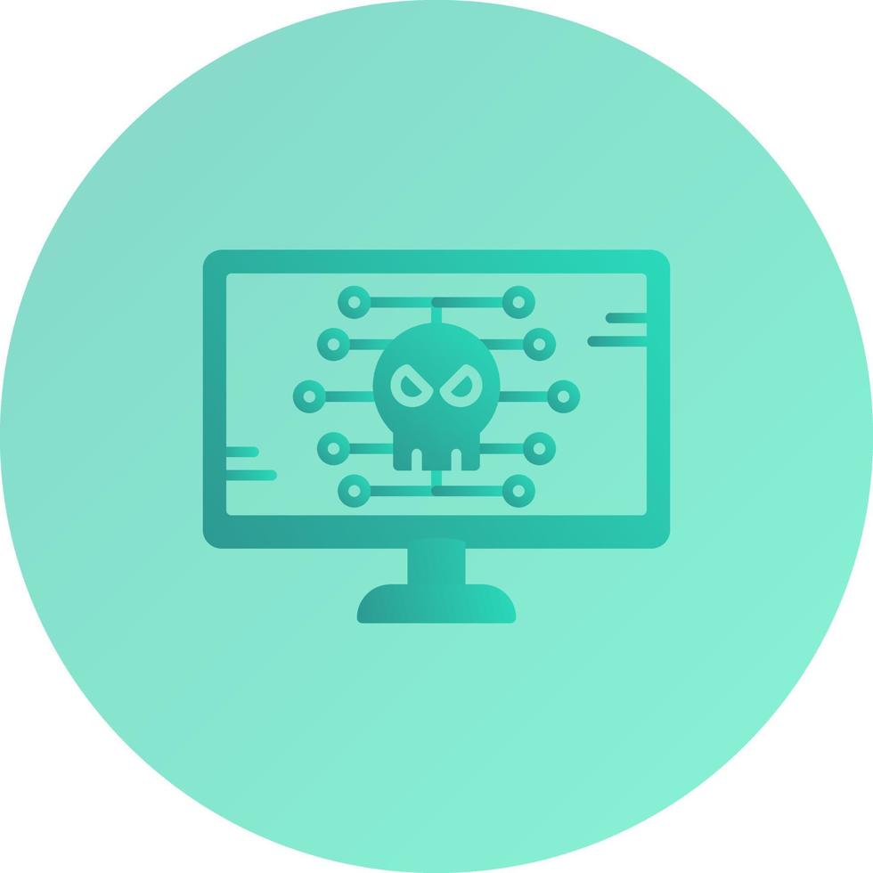 icono de vector de malware