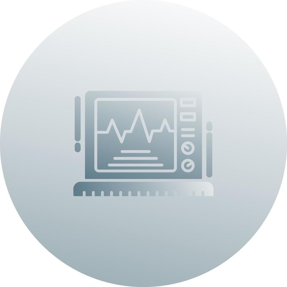 Ekg Monitor Vector Icon