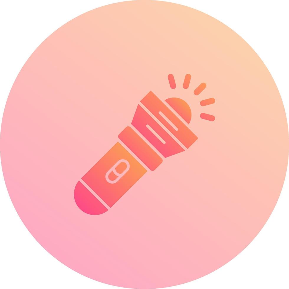 Flashlight Vector Icon