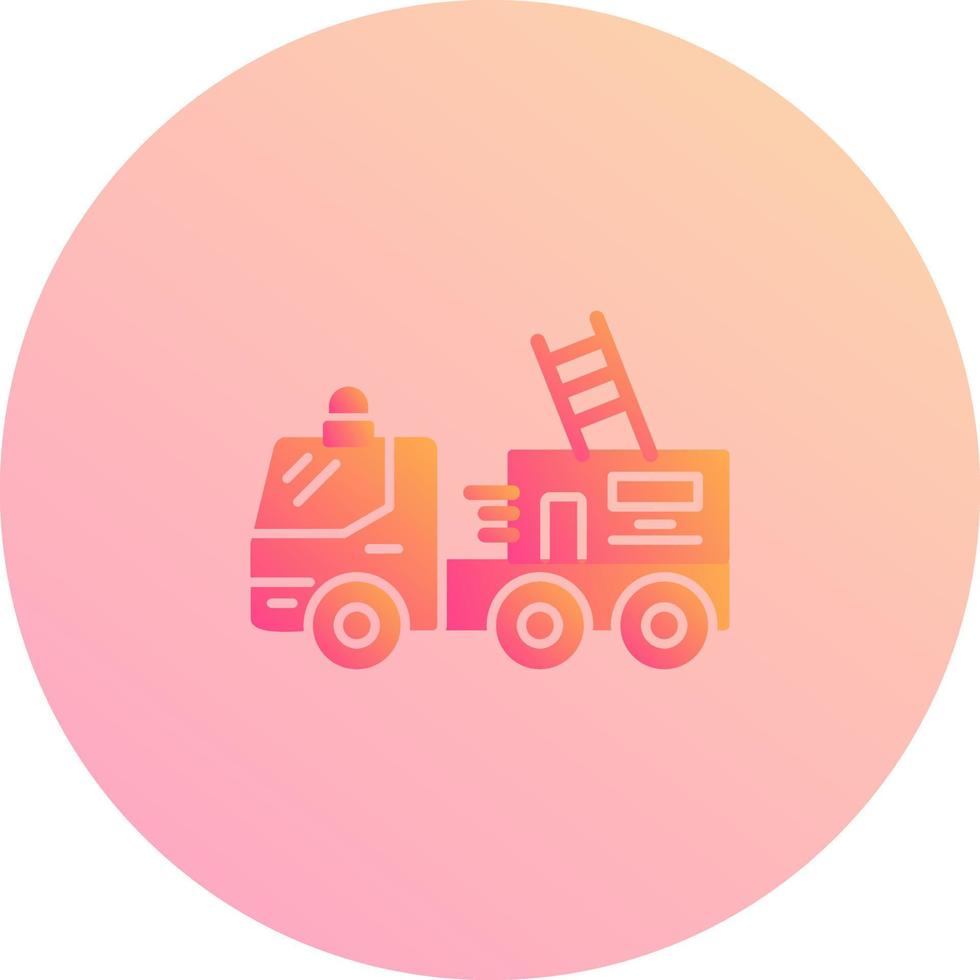 Fire Truck Vector Icon