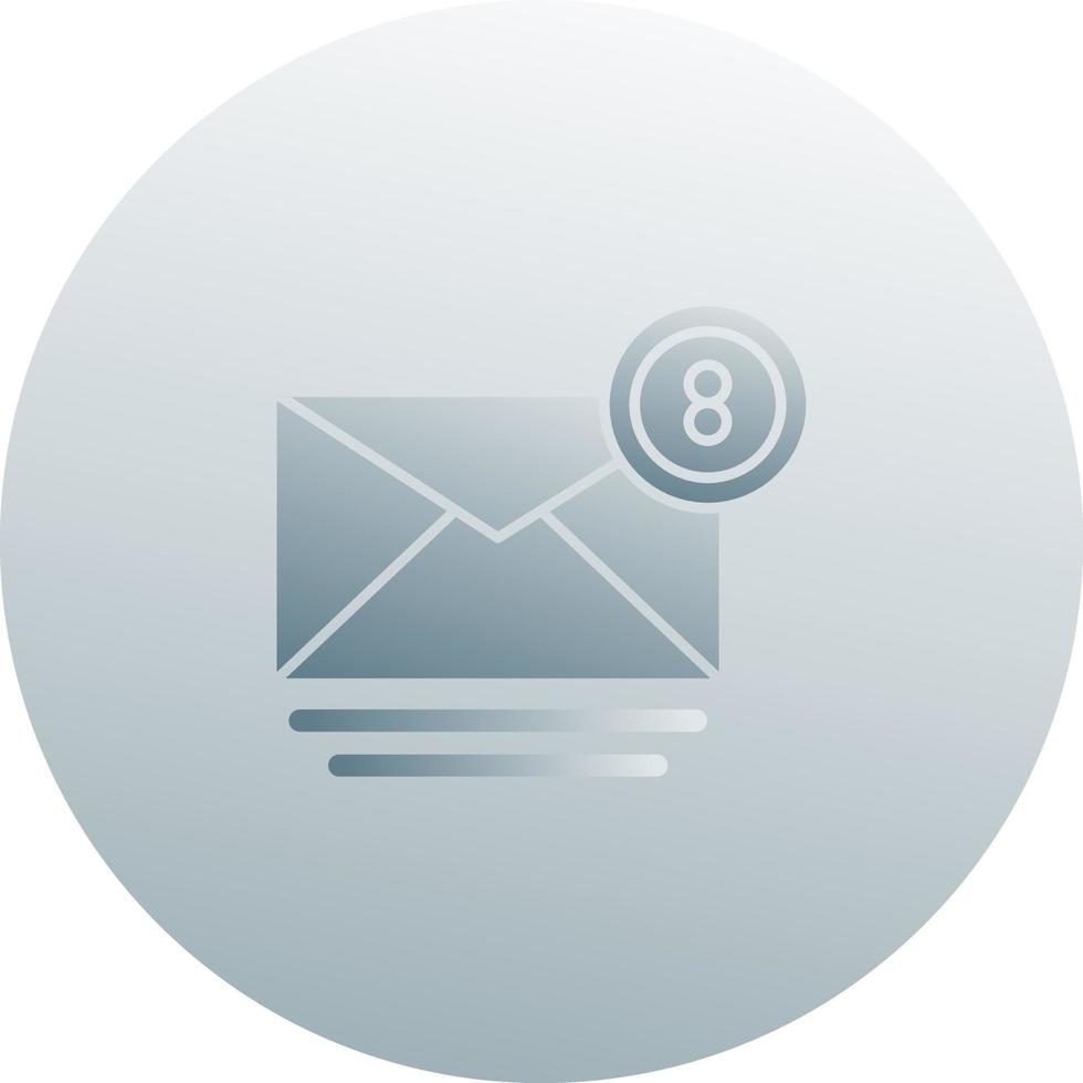 icono de vector de correo