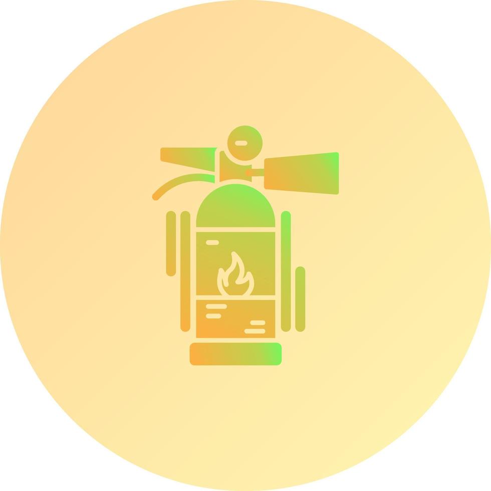 icono de vector de extintor de incendios