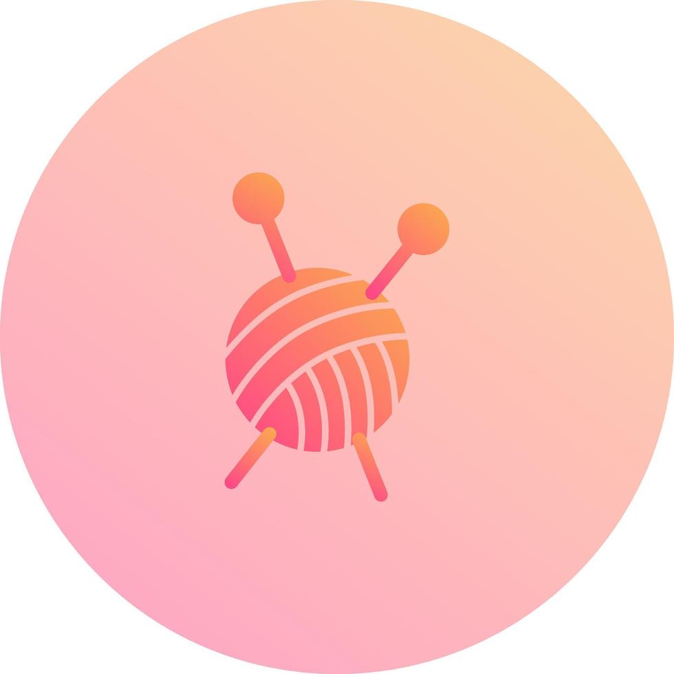 Knitting Vector Icon