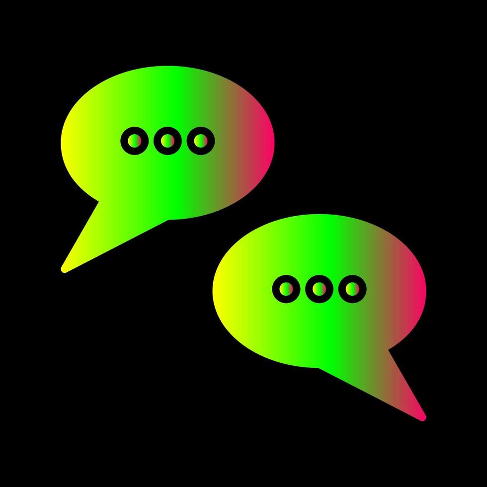 Conversation Bubbles Vector Icon