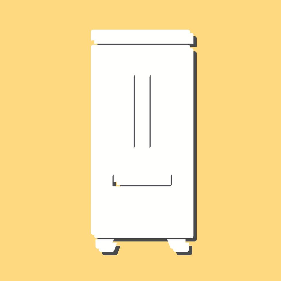 icono de vector de refrigerador