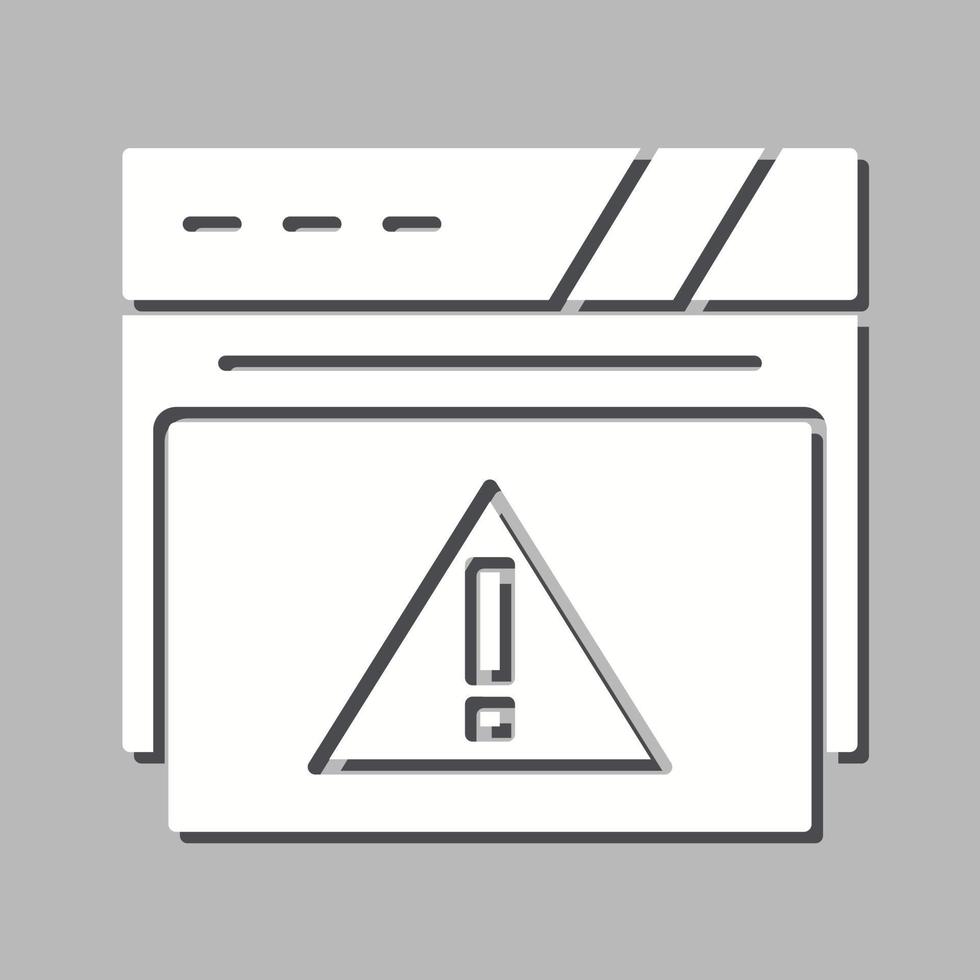 Alert Vector Icon
