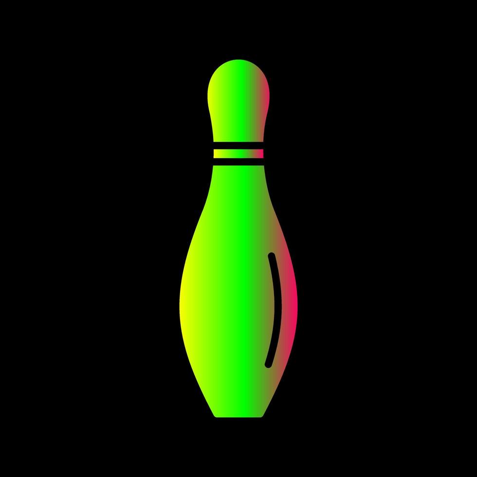 Bowling Pin Vector Icon
