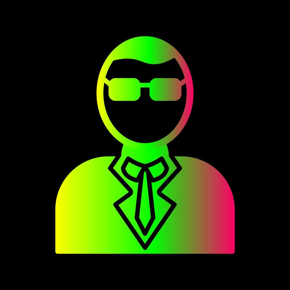Casino Manager Vector Icon