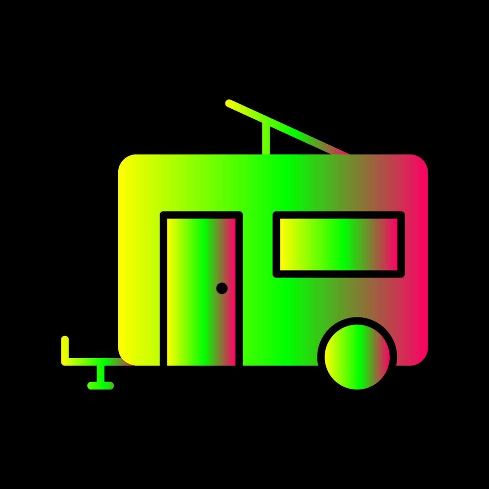 Trailer Vector Icon