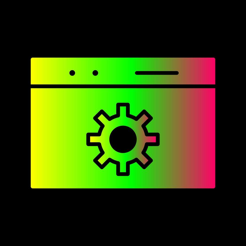 Unique Web Optimization Vector Icon