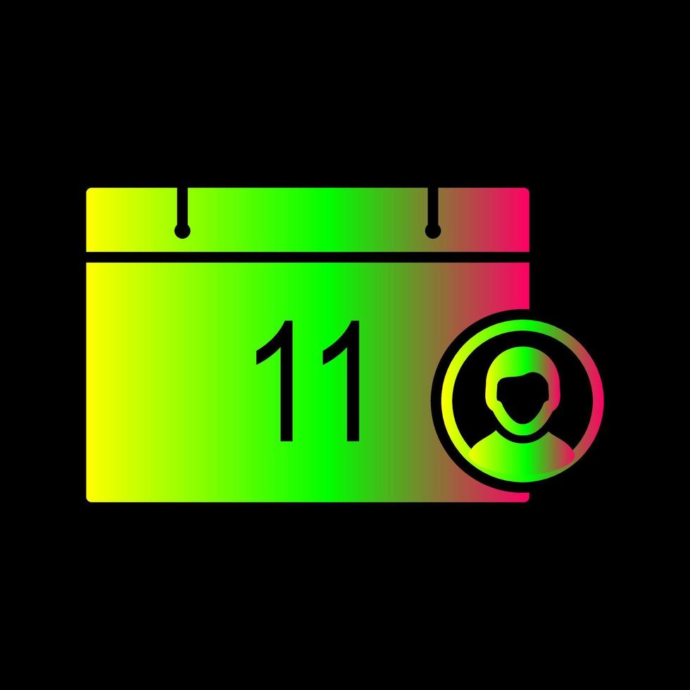 Unique Event Management Vector Icon