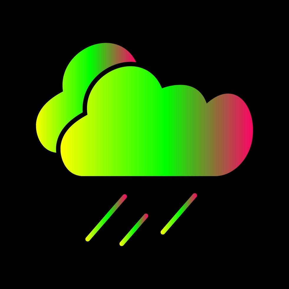 Rain Vector Icon