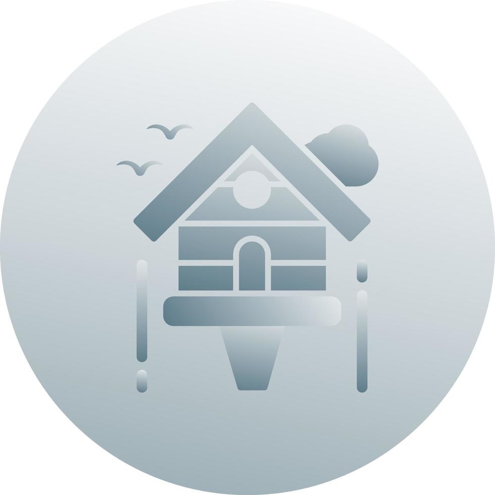 Birdhouse Vector Icon