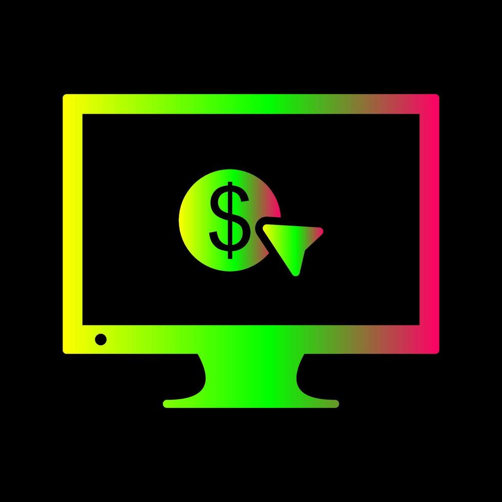 Unique Pay Per Click Vector Icon