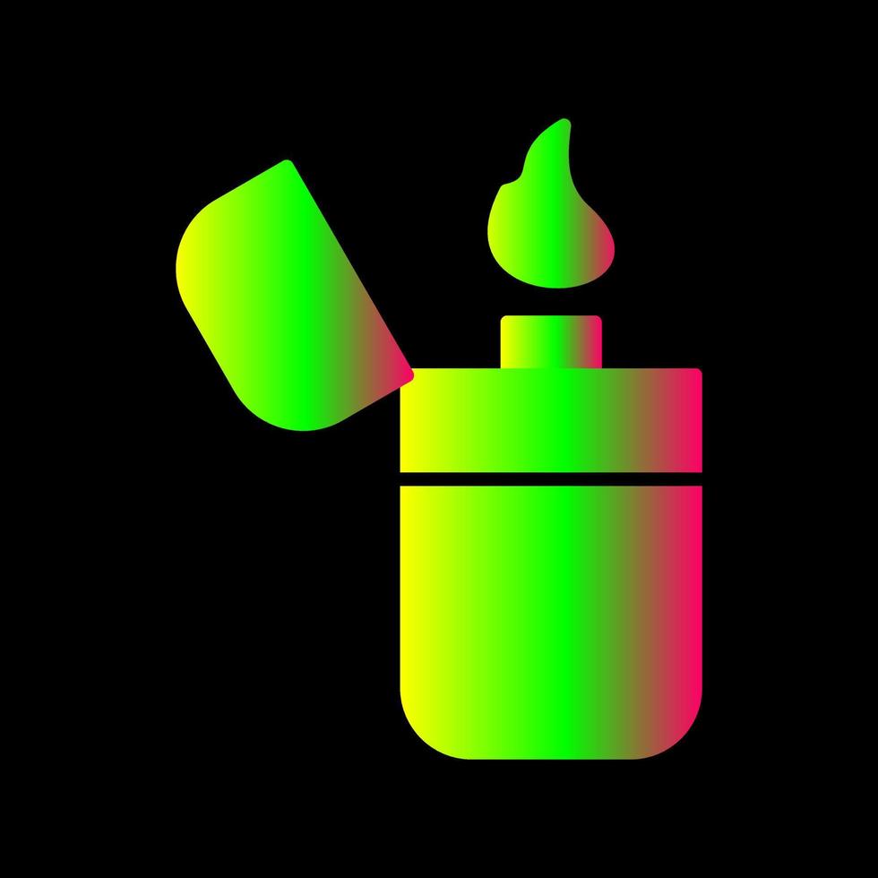 Unique Lighter Vector Icon