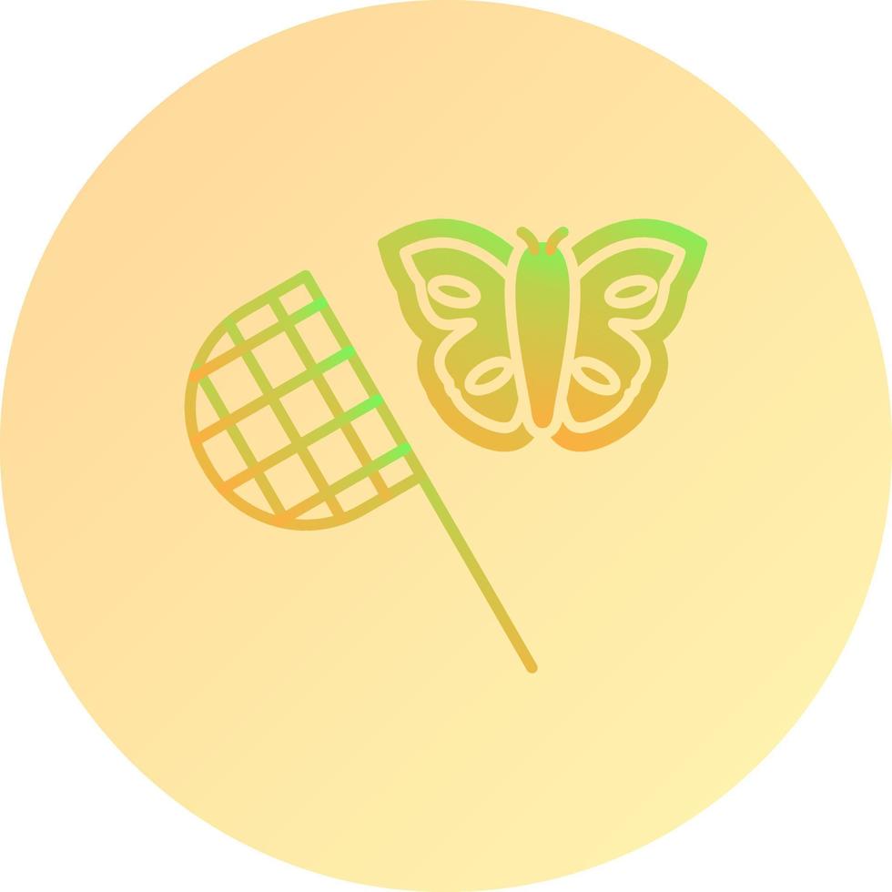 Butterfly Catcher Unique Vector Icon