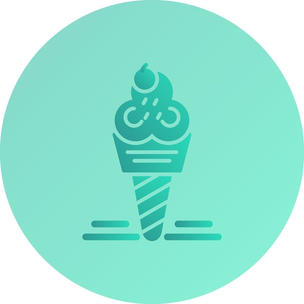 icono de vector de helado