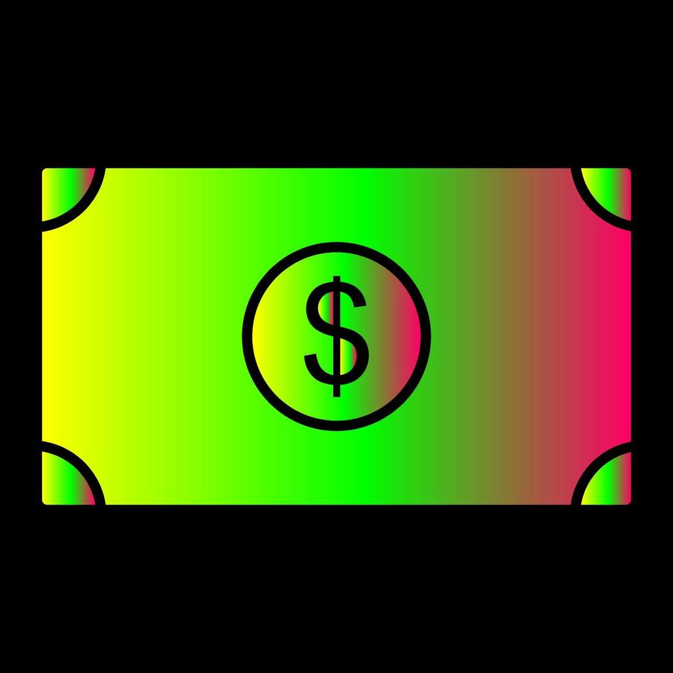 Unique Dollar Vector Icon