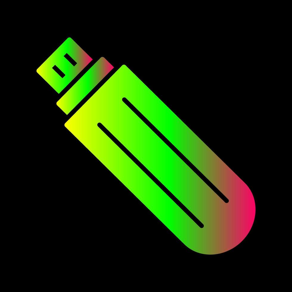 Unique USB Drive Vector Icon